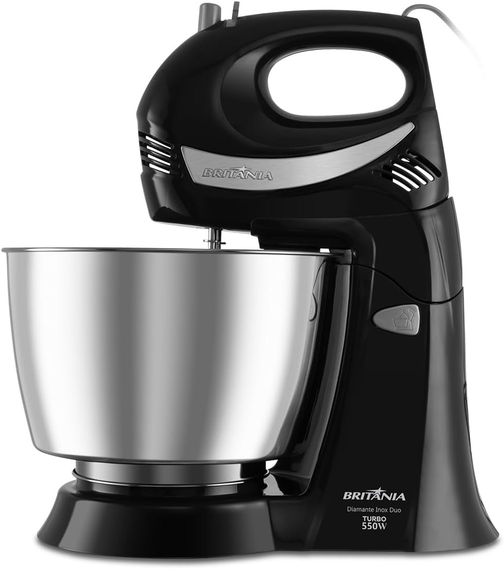 Batedeira Inox Britânia Turbo Duo 4,3L