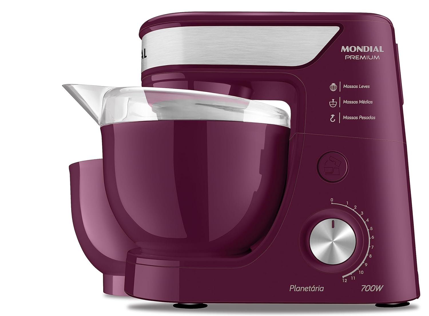 Batedeira Planetária Mondial 700W Marsala