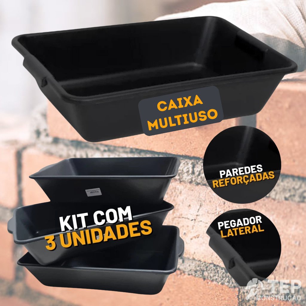 Caixa Plástica Multiuso de 20 Litros