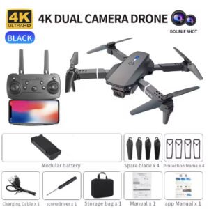 Drone Profissional E88 com Câmera