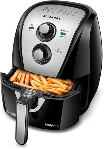 Fritadeira Air Fryer Mondial 4L 1500W
