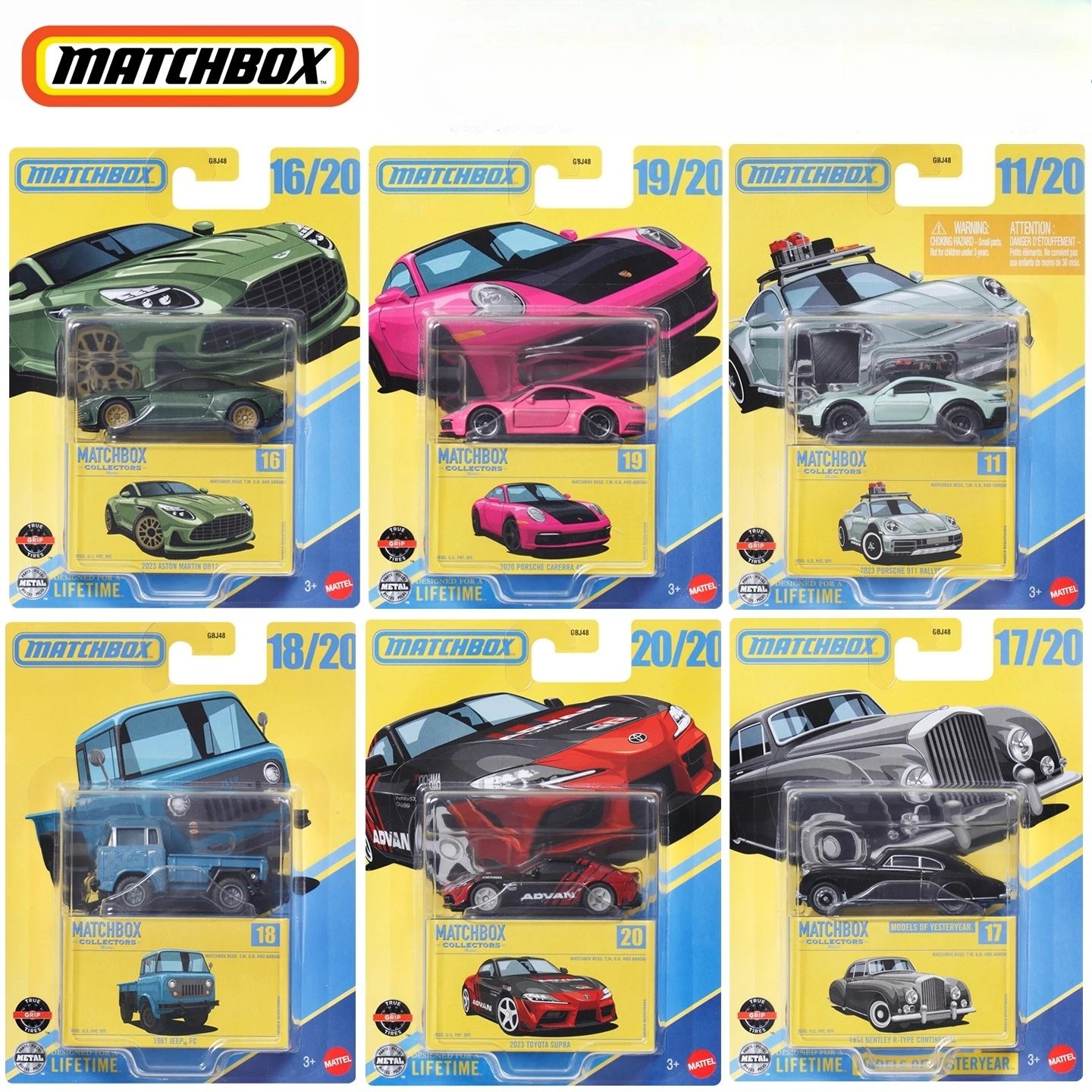 Jogo de Carros em Miniatura 1:64
