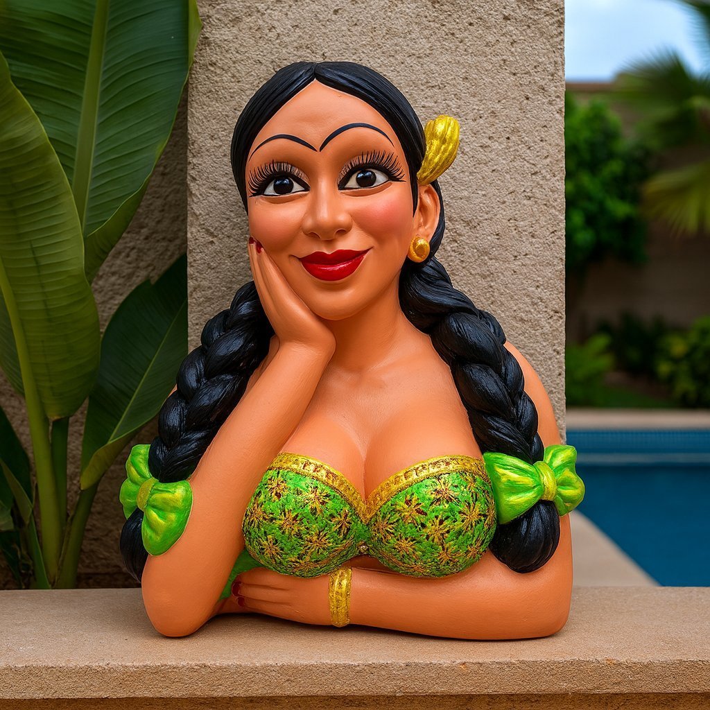 Namoradeira Verde para Jardim e Decoração