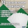 Pacote de Isopor Antichamas 12 Placas