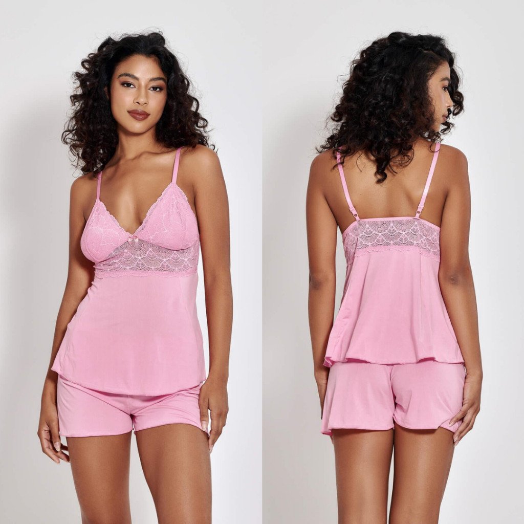 Pijama Feminino Baby Dool Conforto e Estilo