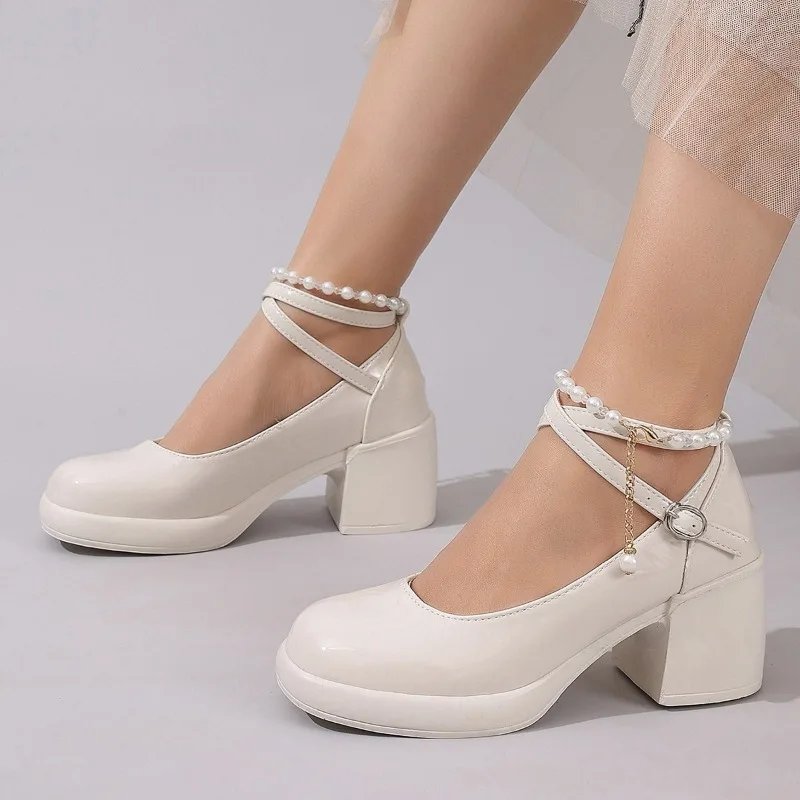 Sapatos Femininos Elegantes de Plataforma
