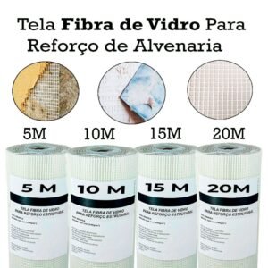 Tela de Fibra de Vidro para Construção