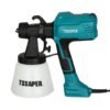 Pulverizador de Tinta Compressor Elétrico Para Pintura Profissional 500w C/ Bico de Metal - TSSAPER